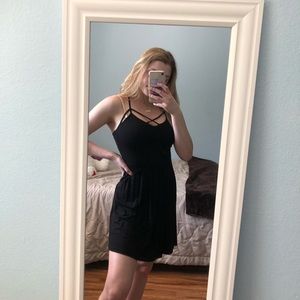black dress